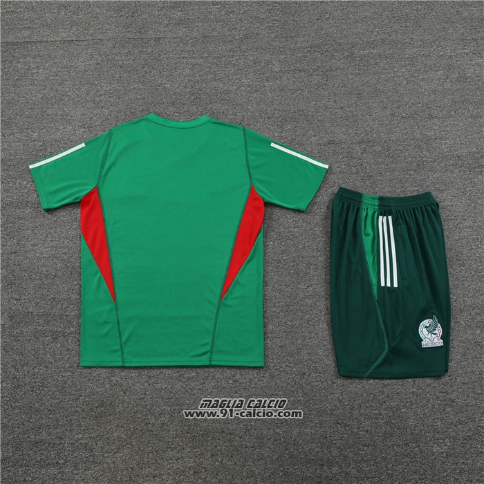 Tuta da Track
 Messico
 Manica Corta
 2023-2024 Verde - Pantaloncini

